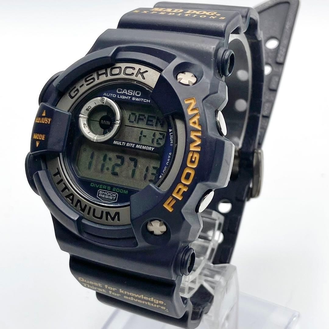 Casio G-SHOCK Frogman Digital Quartz Watch DW-9900WD Navy wrist 21.5cm/8.5in