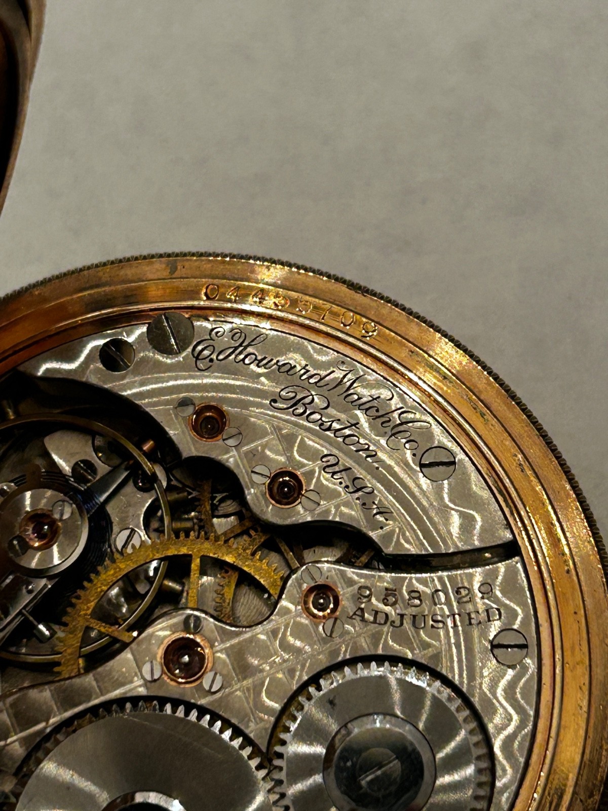 16s howard pocket watch