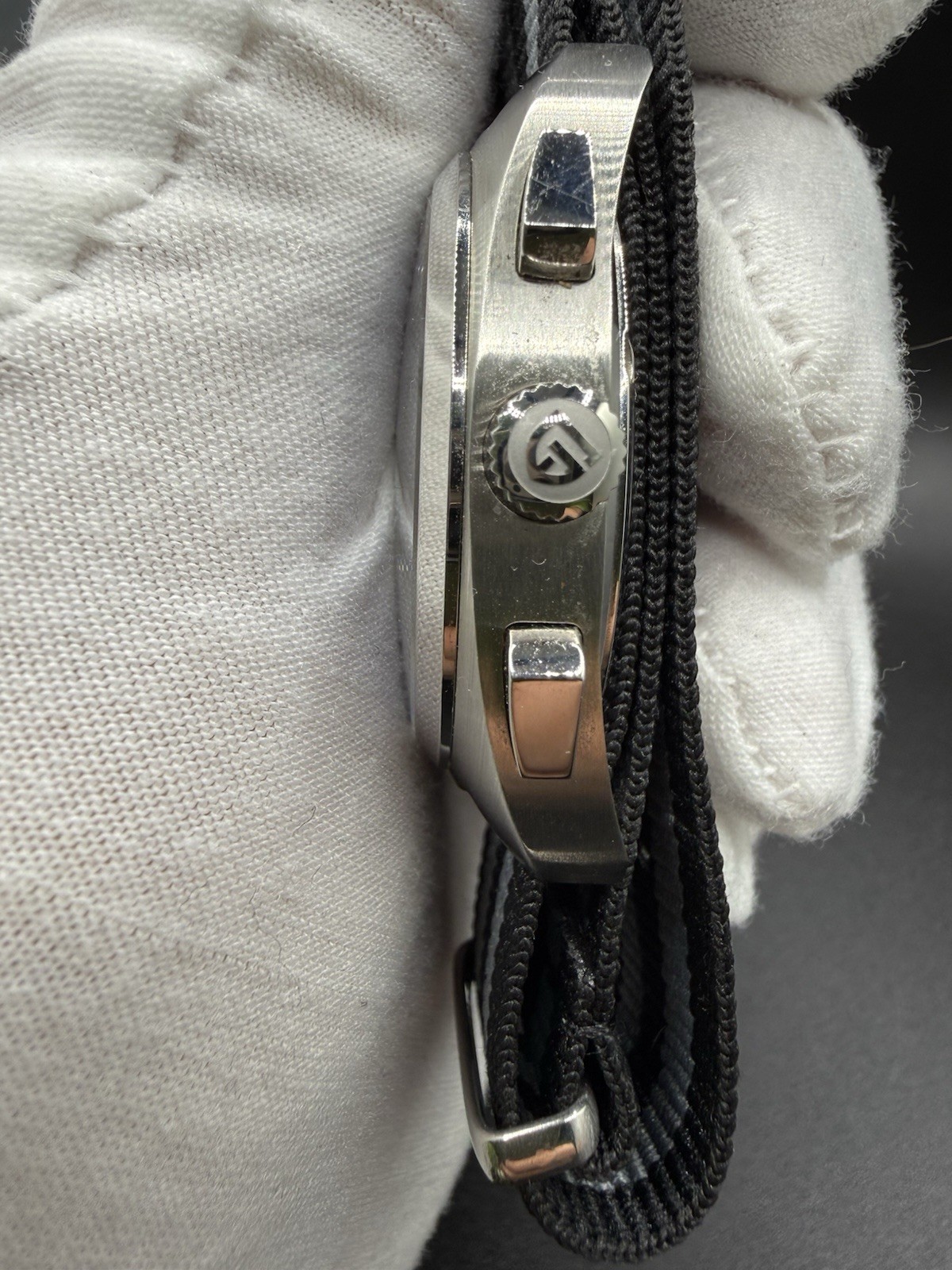Pagani Design PD-1782 Chronograph Quartz Watch Sapphire Crystal 43mm NATO Strap