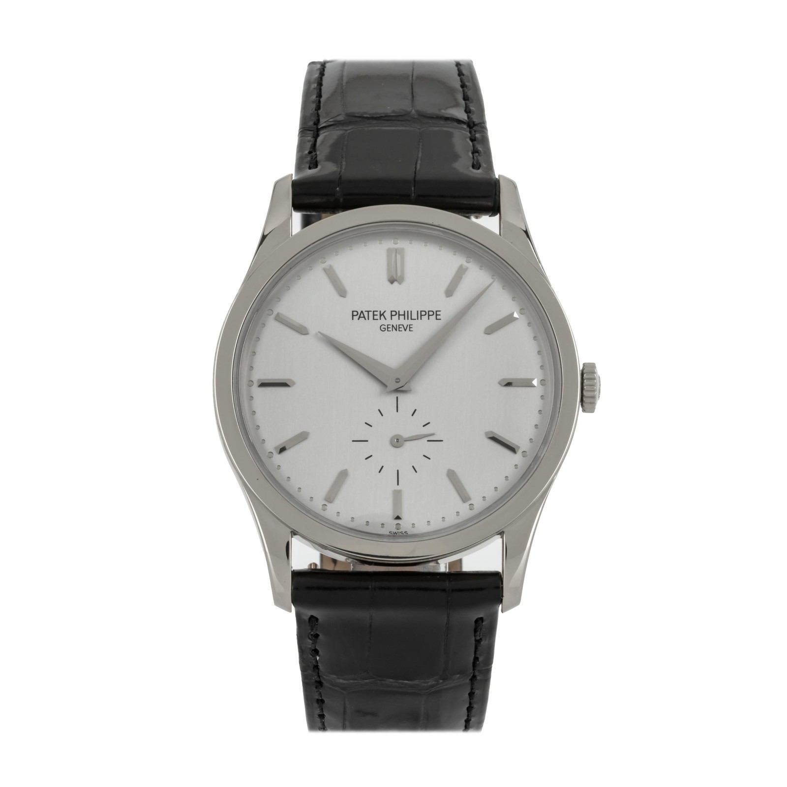 Patek Philippe Calatrava Small Seconds WG Manual Wind 37mm Watch 5196G-001