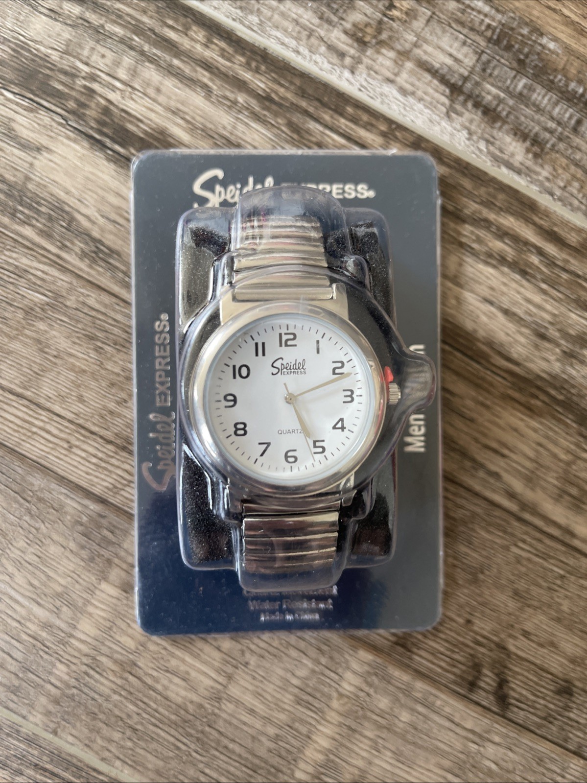 NEW Speidel Express Men’s Silver Watch Quartz Water Resistant