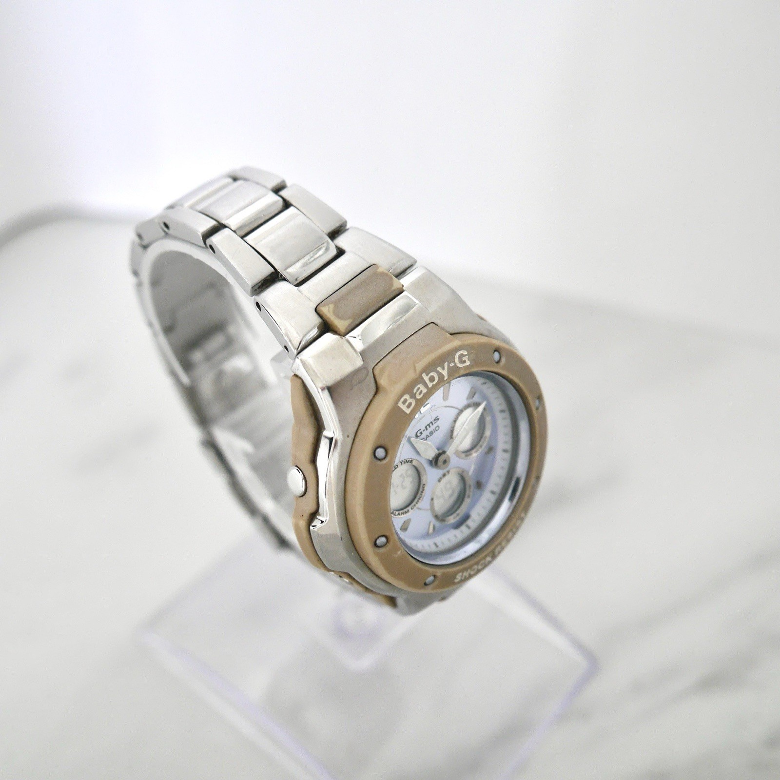 Casio Baby-G G-ms MSG-300D Women’s Watch Light Blue Dial w/ Pouch New Battery