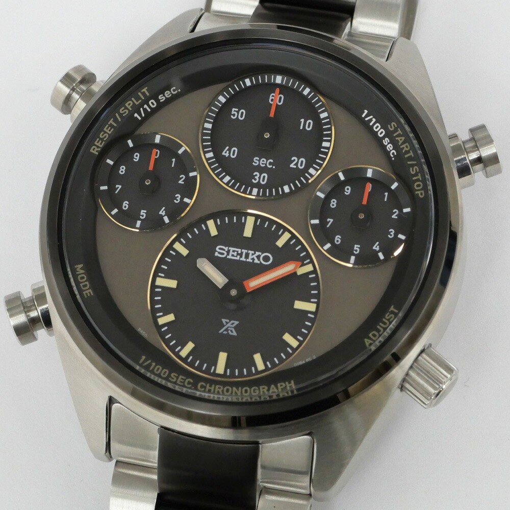 Seiko SBER005 Prospex Speedtimer 40th Anniv Solar Chrono Mens Watch, Japan