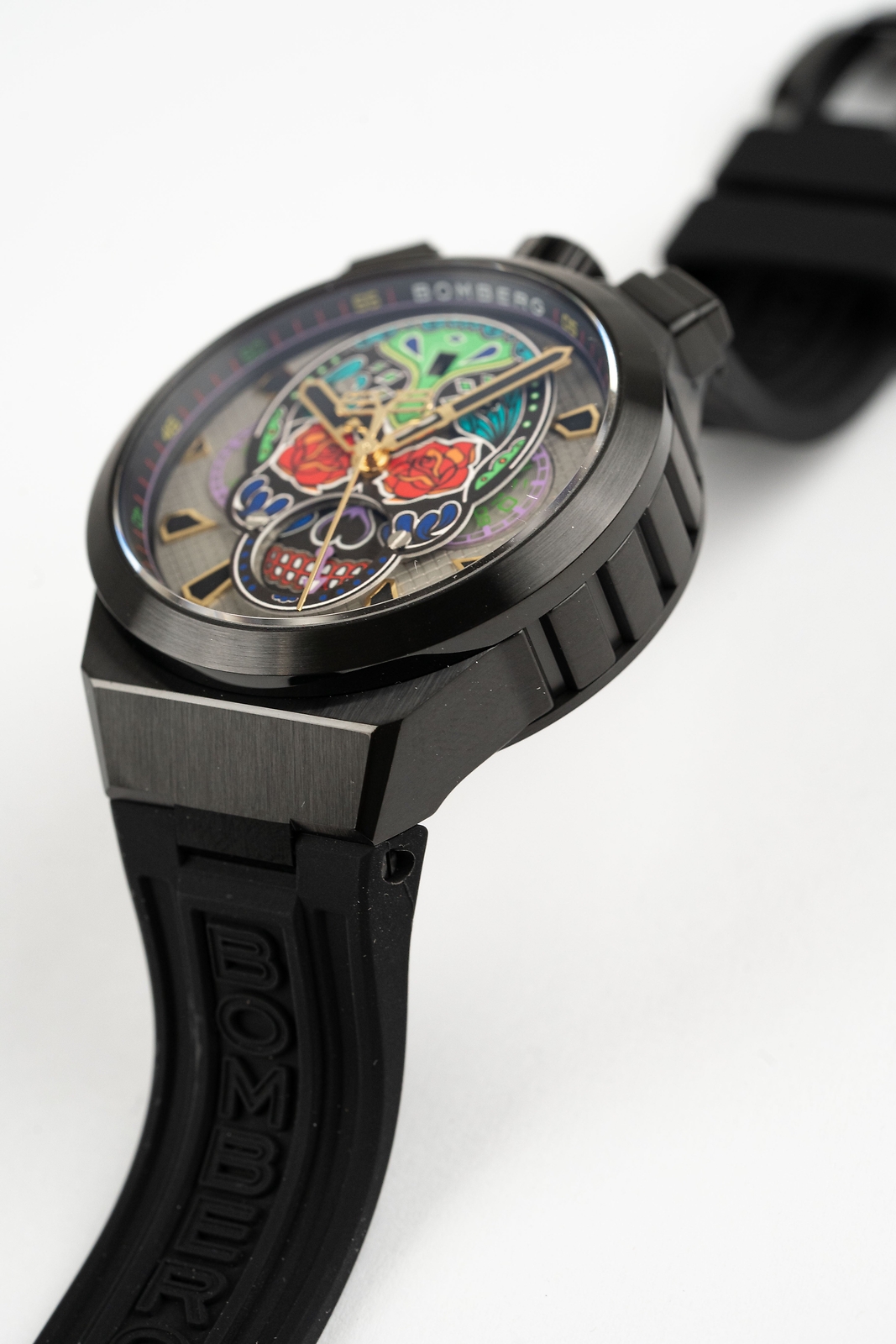 Bomberg Men’s Bolt-68 Neo Calaveras Multicolour Watch BF44CHAPBA.04-5.12