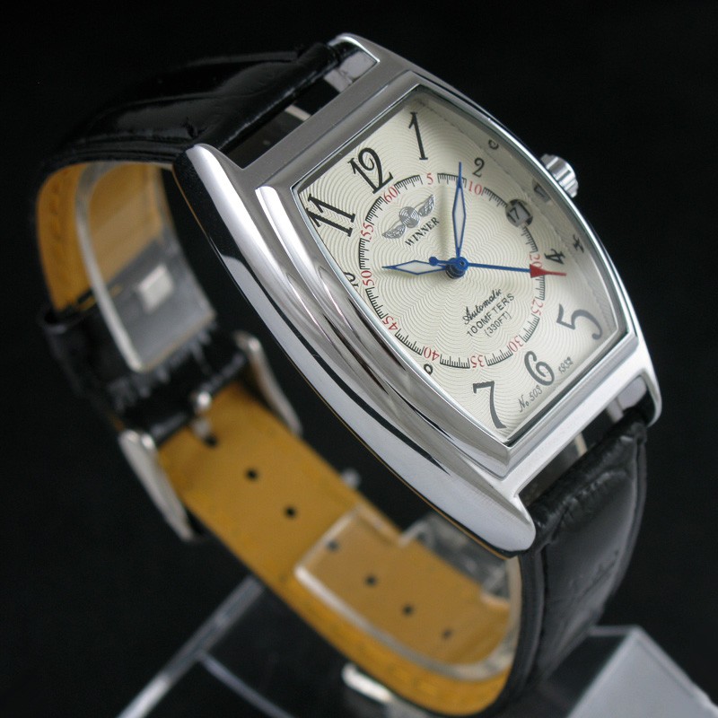 Mens Mechanical Watches Automatic AUTO Date Luxury Self-winding Sports Watch