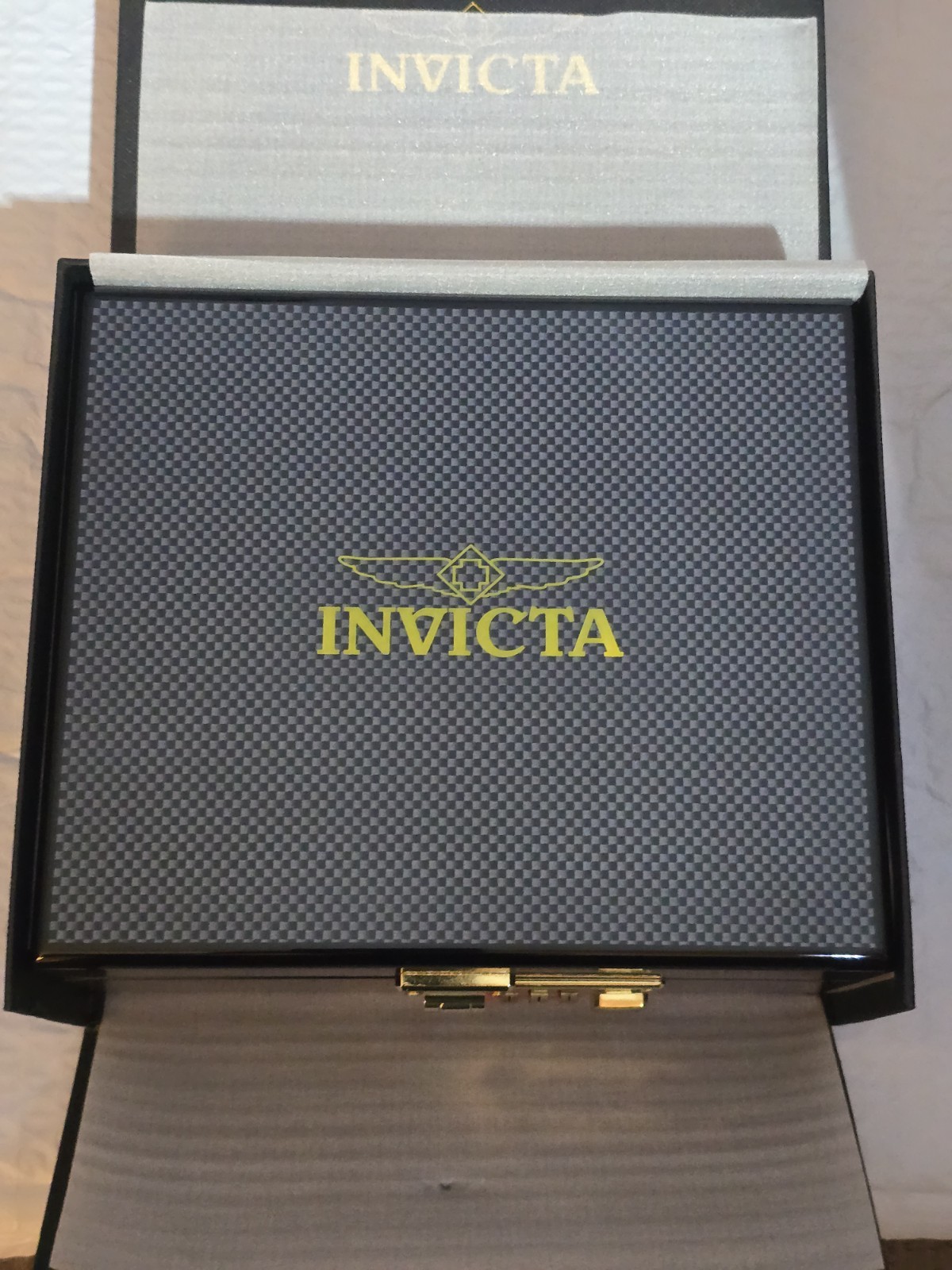Invicta Celestial Astelis 70092 Automatic Mens Watch 45mm Carbon Fiber Display