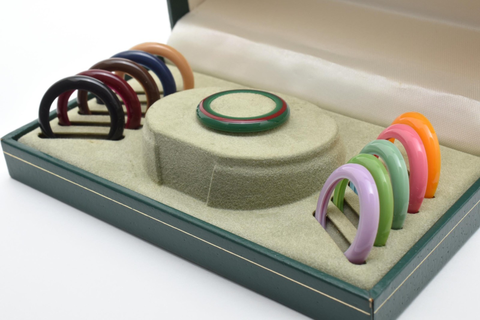 [Exc+5 ] w/ BOX Gucci Change Bezel Watch 11/12.2 White 12 Colors Gold JAPAN