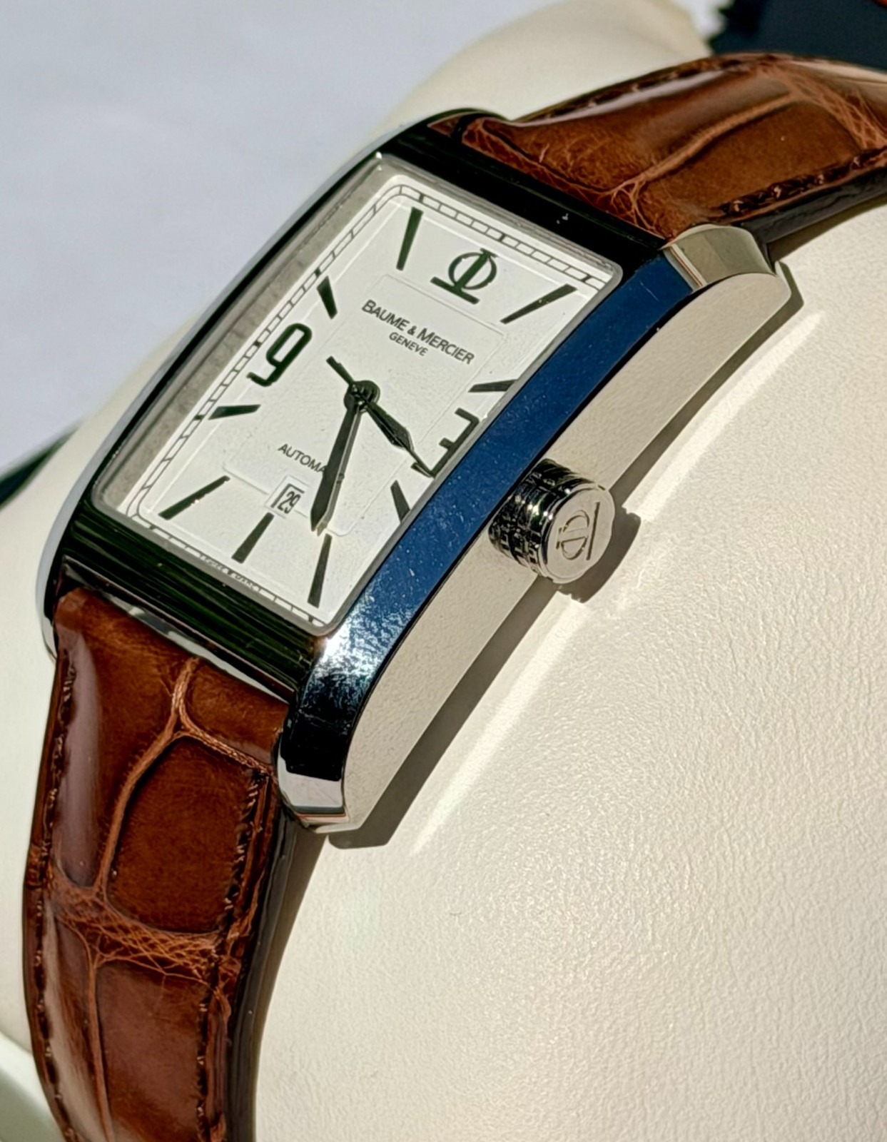 BAUME & MERCIER Hampton Automatic M0A08808 Swiss Watch NOS New Full Set Tags
