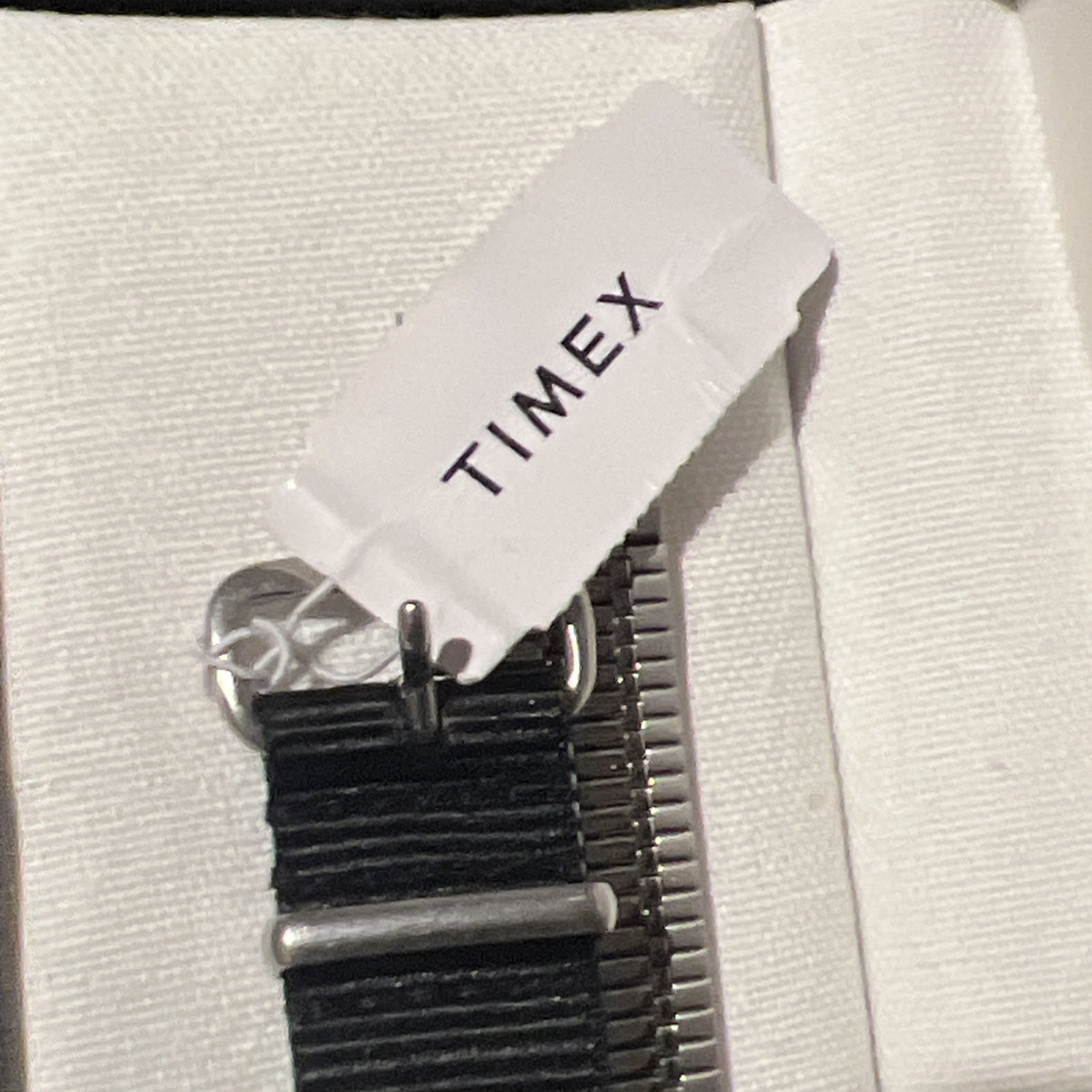 Timex Q Timex Mens Watch Reissue 38mm Stainless Steel Nato Strap TW2U60900 -F430