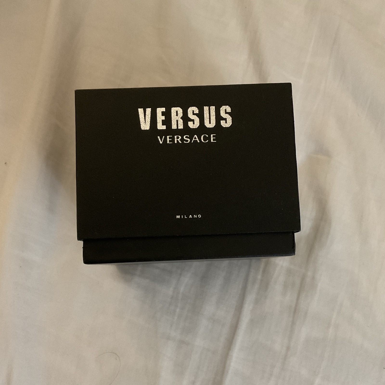 Versus Versace VSPEW0319 Esteve 46mm Gold Black Leather Watch New