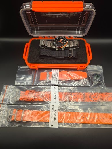 Maratac CountyComm Alto Mare 42mm 500M Miyota 9075 Titanium Automatic GMT Watch