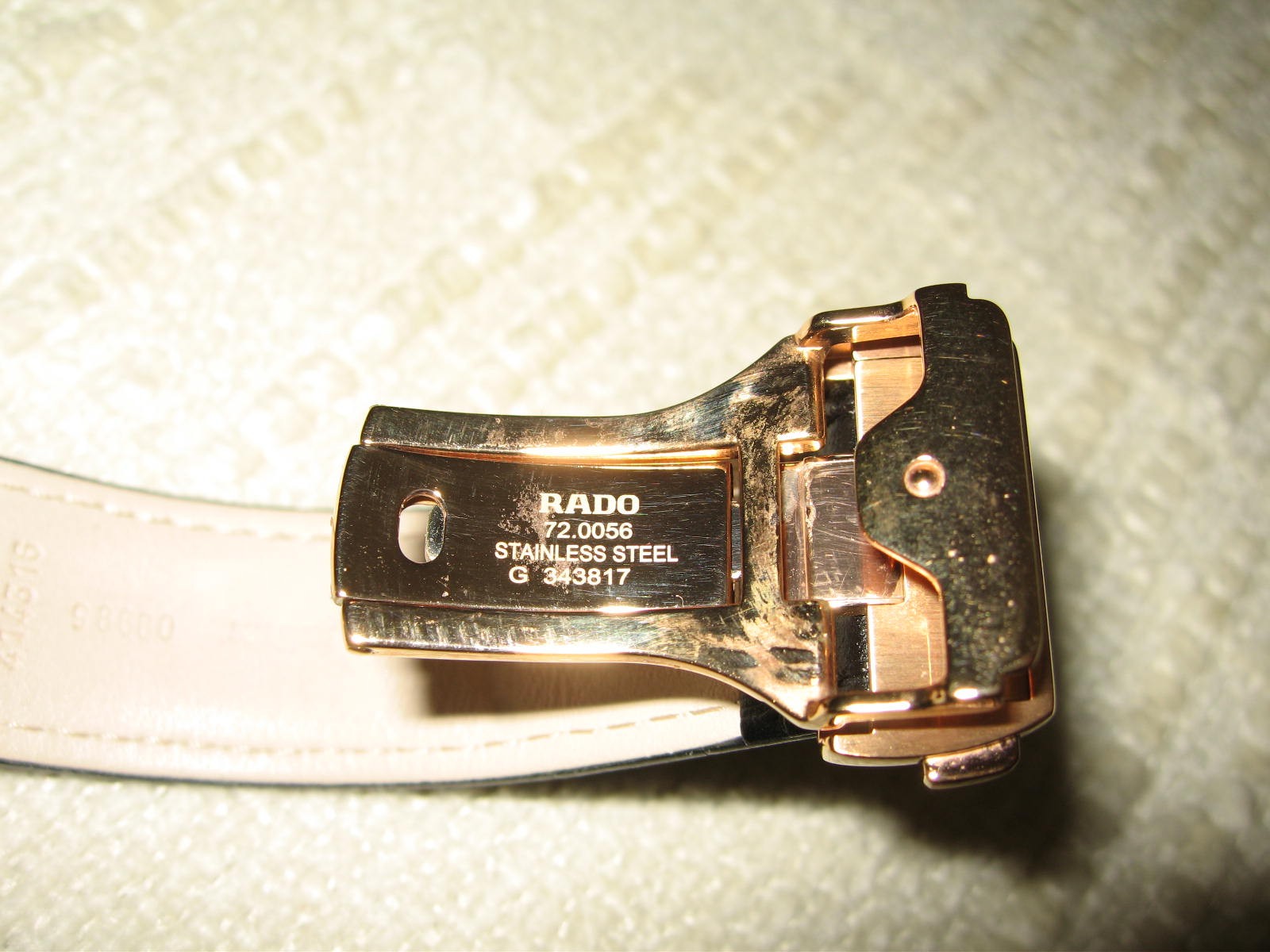 RADO Coupole Classic Automatic Power Reserve Black Dial Rose Gold 41mm Men Watch