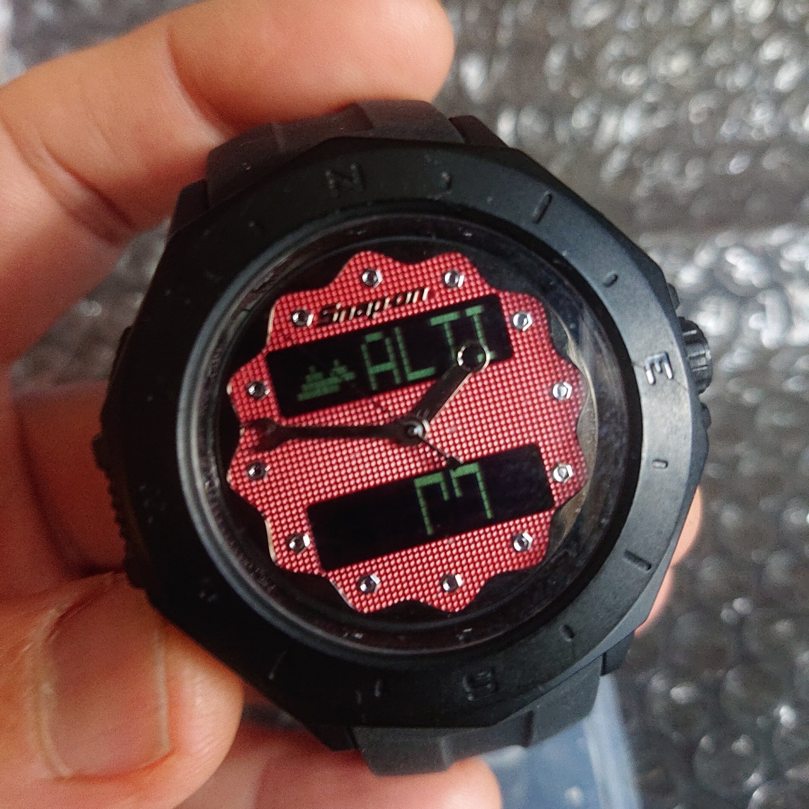Rare Snap-on Digital-Analog Watch