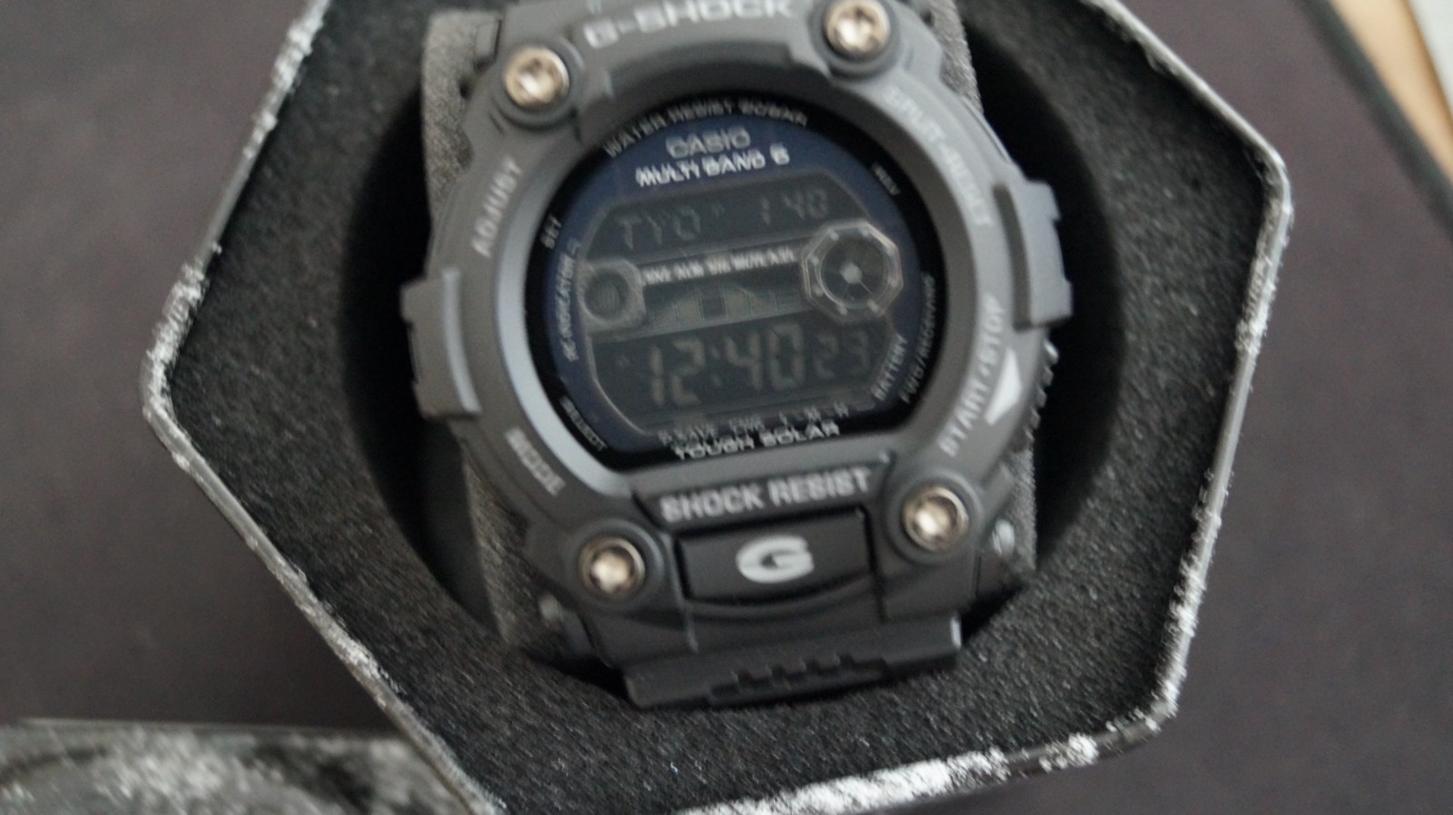 CASIO G-SHOCK GW-7900B Multiband 6 Solar Watch negative case 50mm black 3200