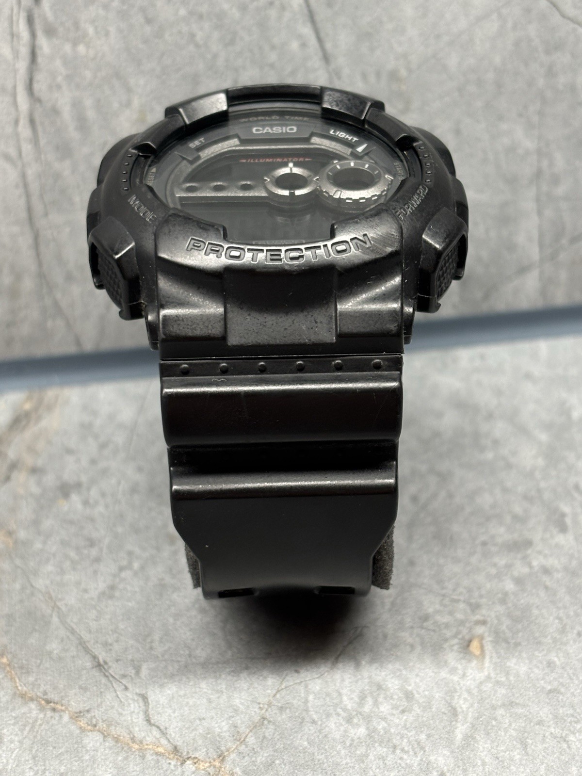 Casio G Shock Watch Men Digital Black 3263 GD-100 Water Resistant