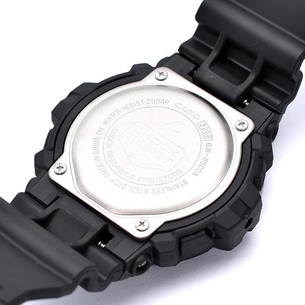 Casio GW-8900A-1JF G-Shock Quartz Men Watch Black Dial 52.5mm Digital 52.5mm