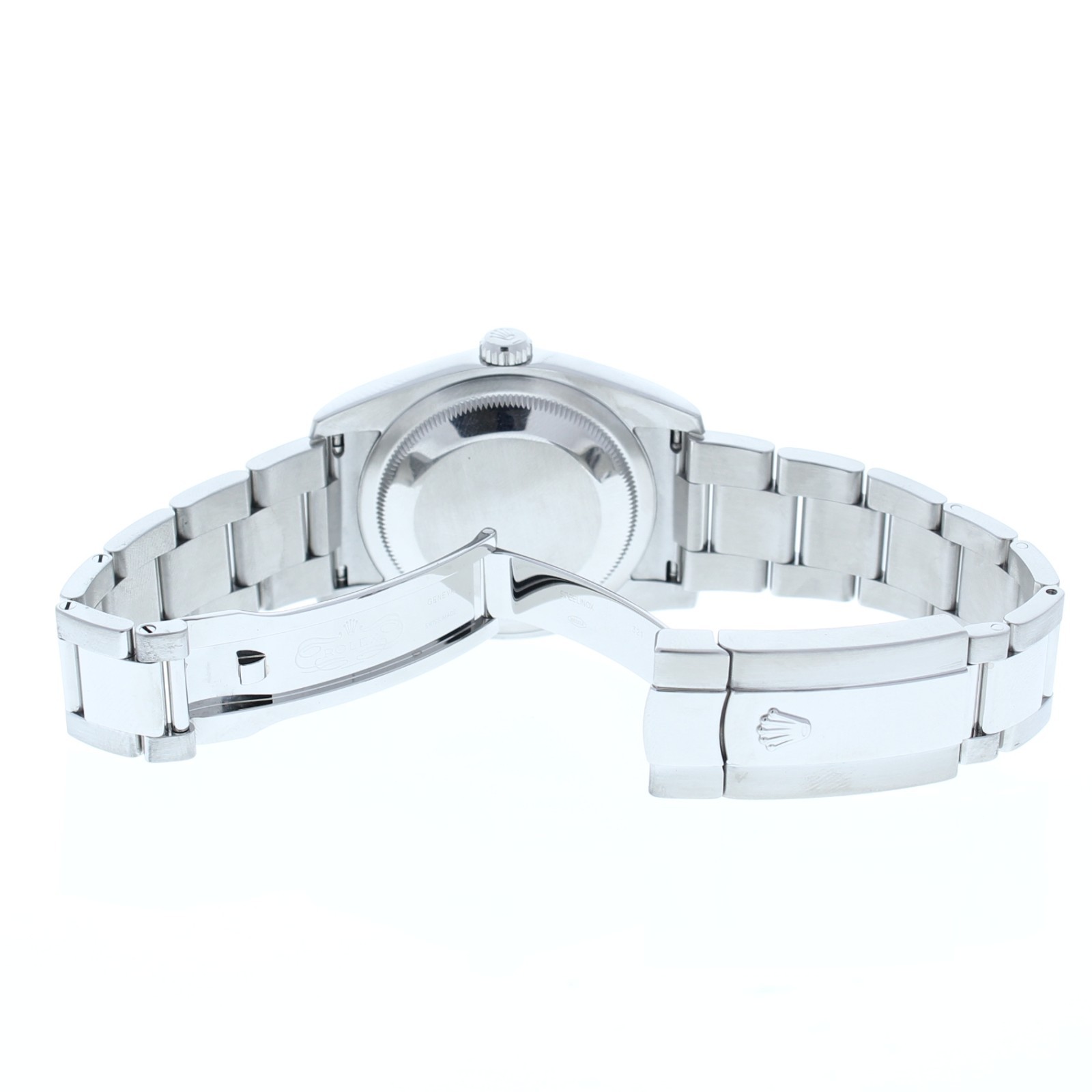 Rolex Datejust 36mm 116200 Black Roman Dial Oyster Bracelet