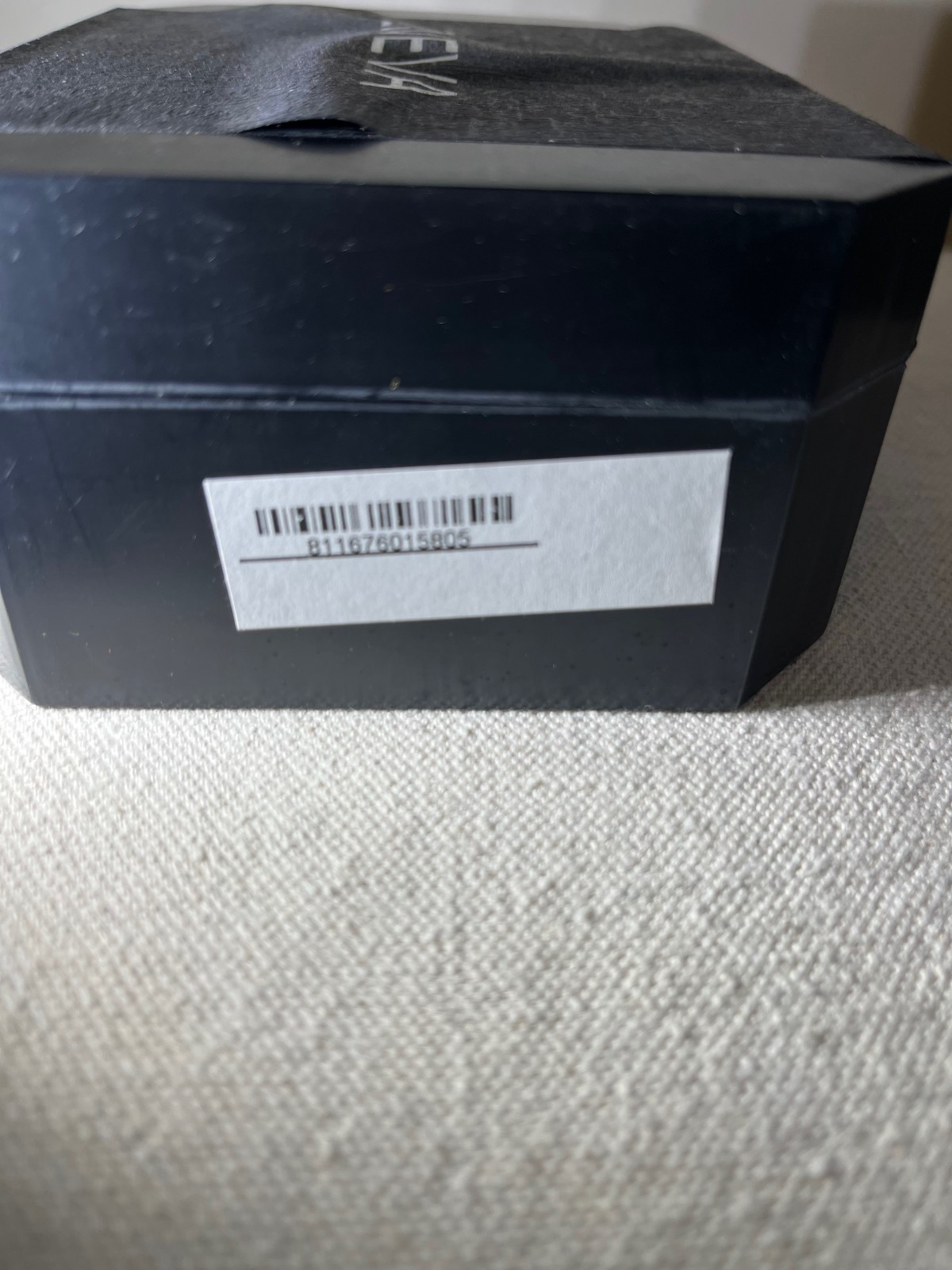 Geneva Designer Metallic Black Face Silver Tone His & Hers Watch w/ Box