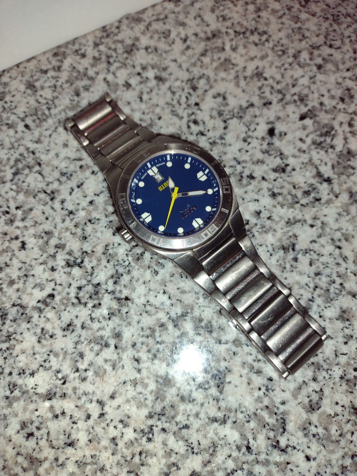 Men`s Boccia Watch. Model # 3529-02 (Battery Needed).