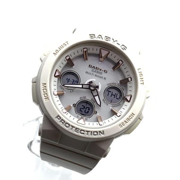 CASIO Watch BGA 2500 7AJF Baby G BABY G G SHOCK White Digital Quartz Calendar La