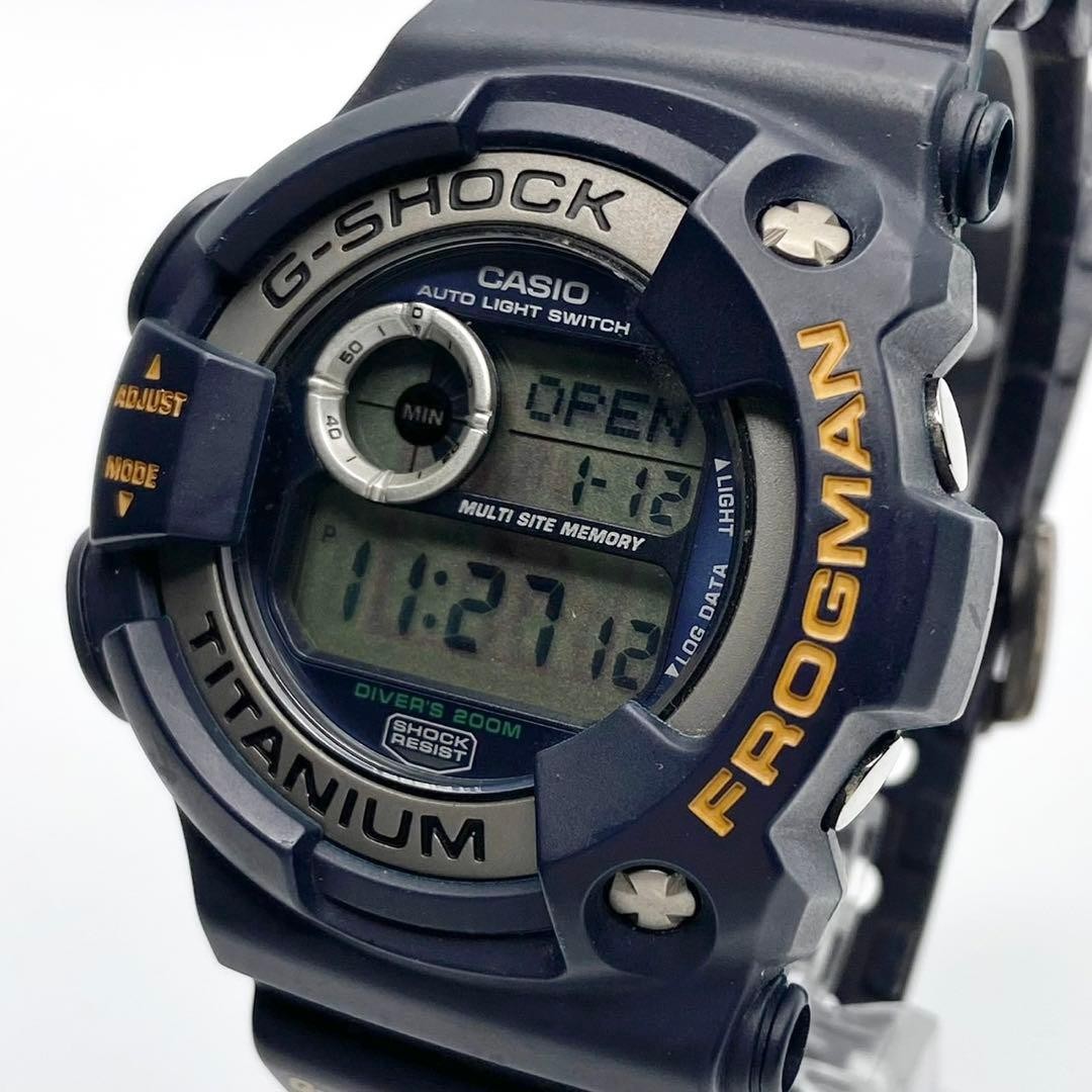 Casio G-SHOCK Frogman Digital Quartz Watch DW-9900WD Navy wrist 21.5cm/8.5in