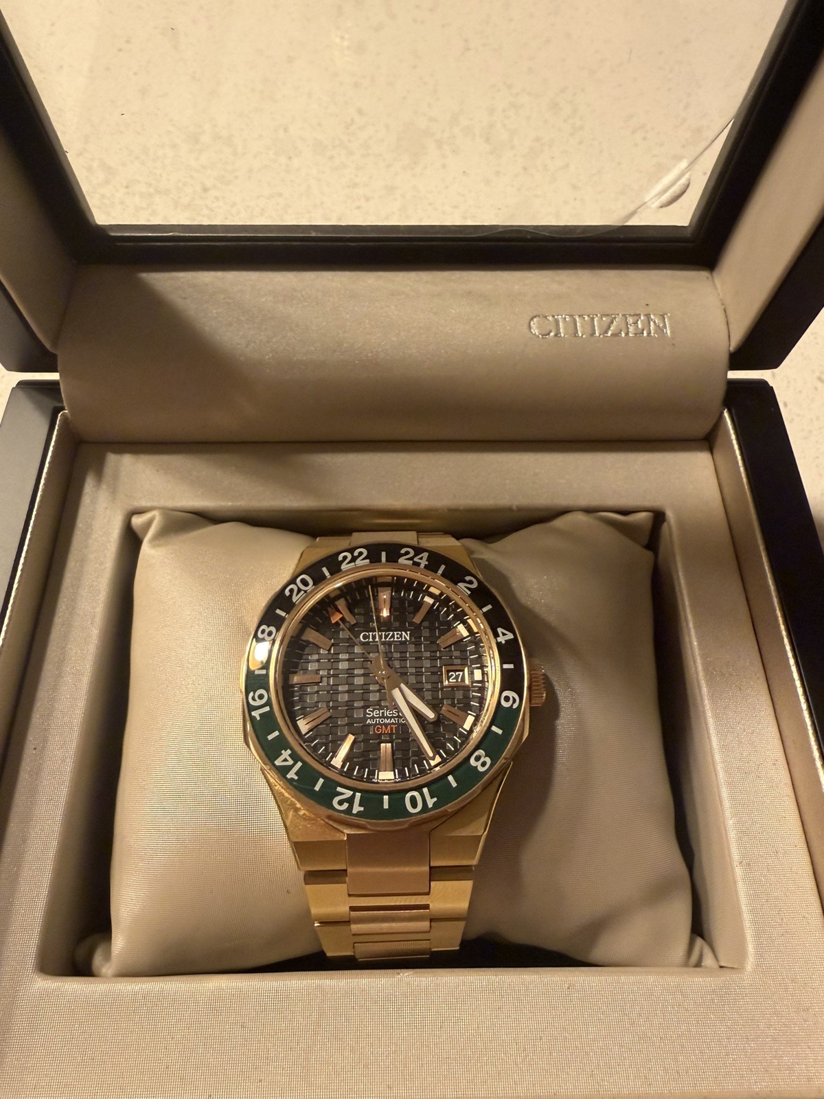 CITIZEN Series 8 Watches NB6033-51E Gold Plated/Gold Plated mens
