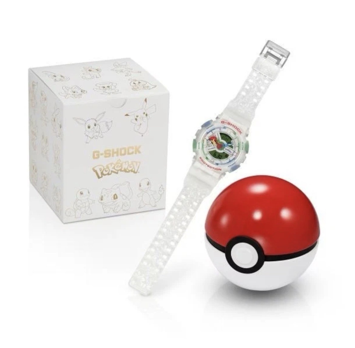 PREORDER – Casio G-Shock X Pokémon Watch GA110PKM-7A – BRAND NEW