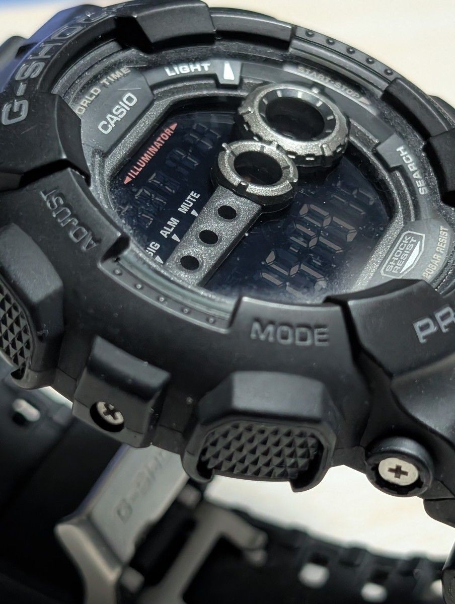 High brightness LED backlight model CASIO G SHOCK GD 100 1BJ F