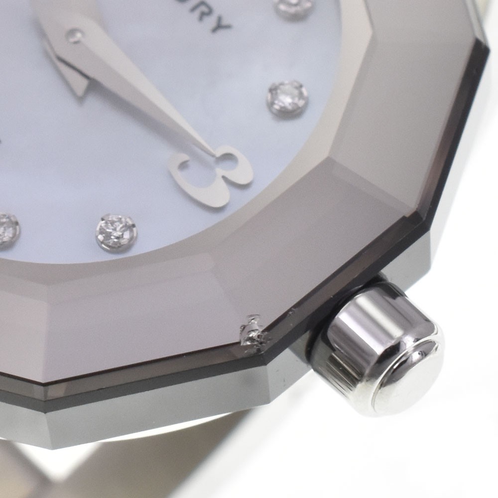 with paper CENTURY Time gem 606.7.Ｓ.AB1.11 8P diamond Quartz Ladies H#147673