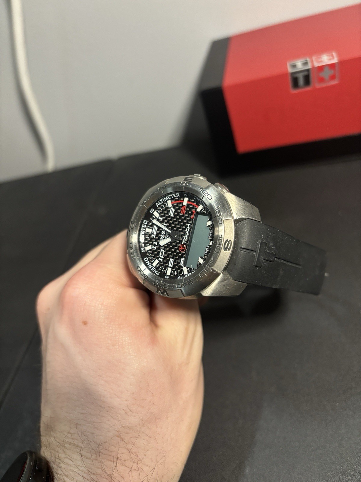 TISSOT T-Touch Expert T013420A Quartz Titanium 44mm Men’s Swiss Watch