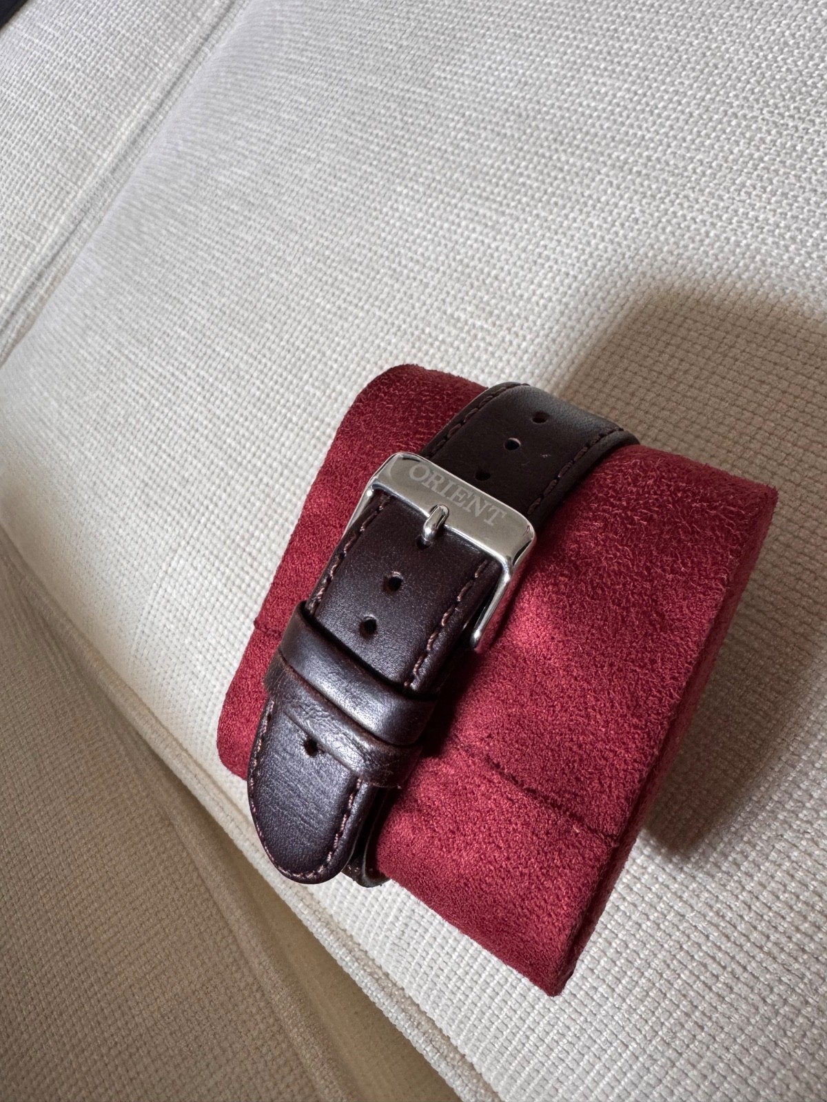 Orient Bambino AC00 Version 3 40.5mm Stainless Steel Case with Brown Leather…