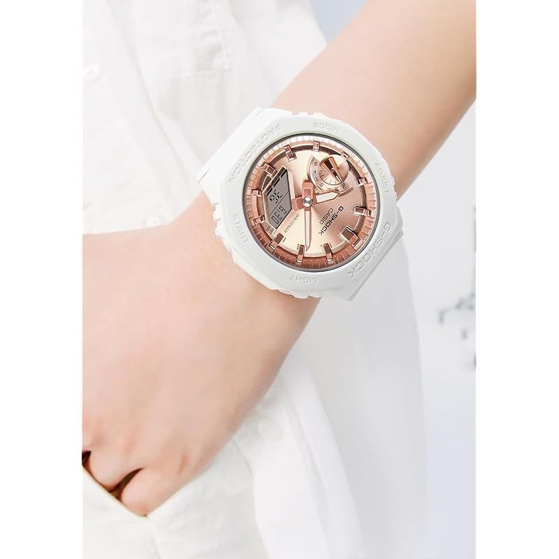 New CASIO Wristwatch G SHOCK Mid Size Model GMA S2100MD 7AJF Ladies White 1