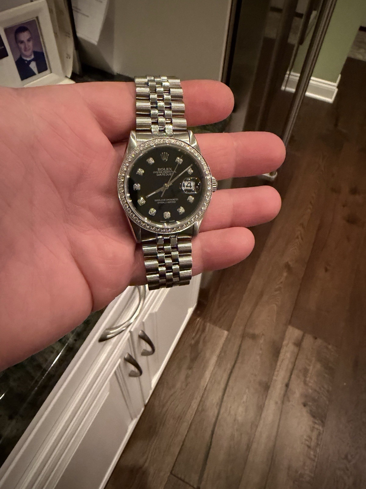 Rolex Datejust Gent’s Oyster Perpetual Serial # R909562 Model #16234
