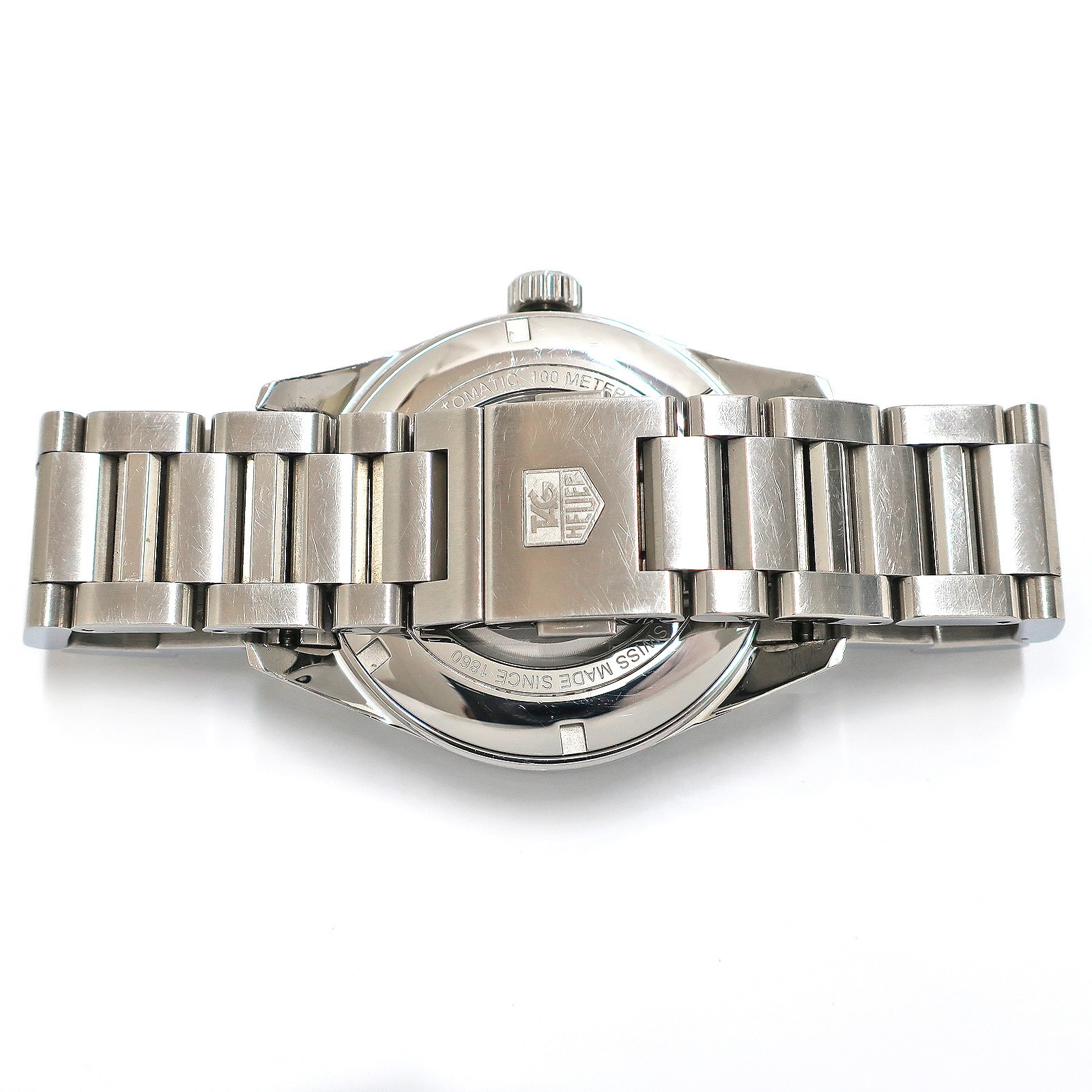 TAG Heuer CARRERA CALIBRE 5 WAR201E.BA0723 S.Steel Automatic Men’s Watch #1500B