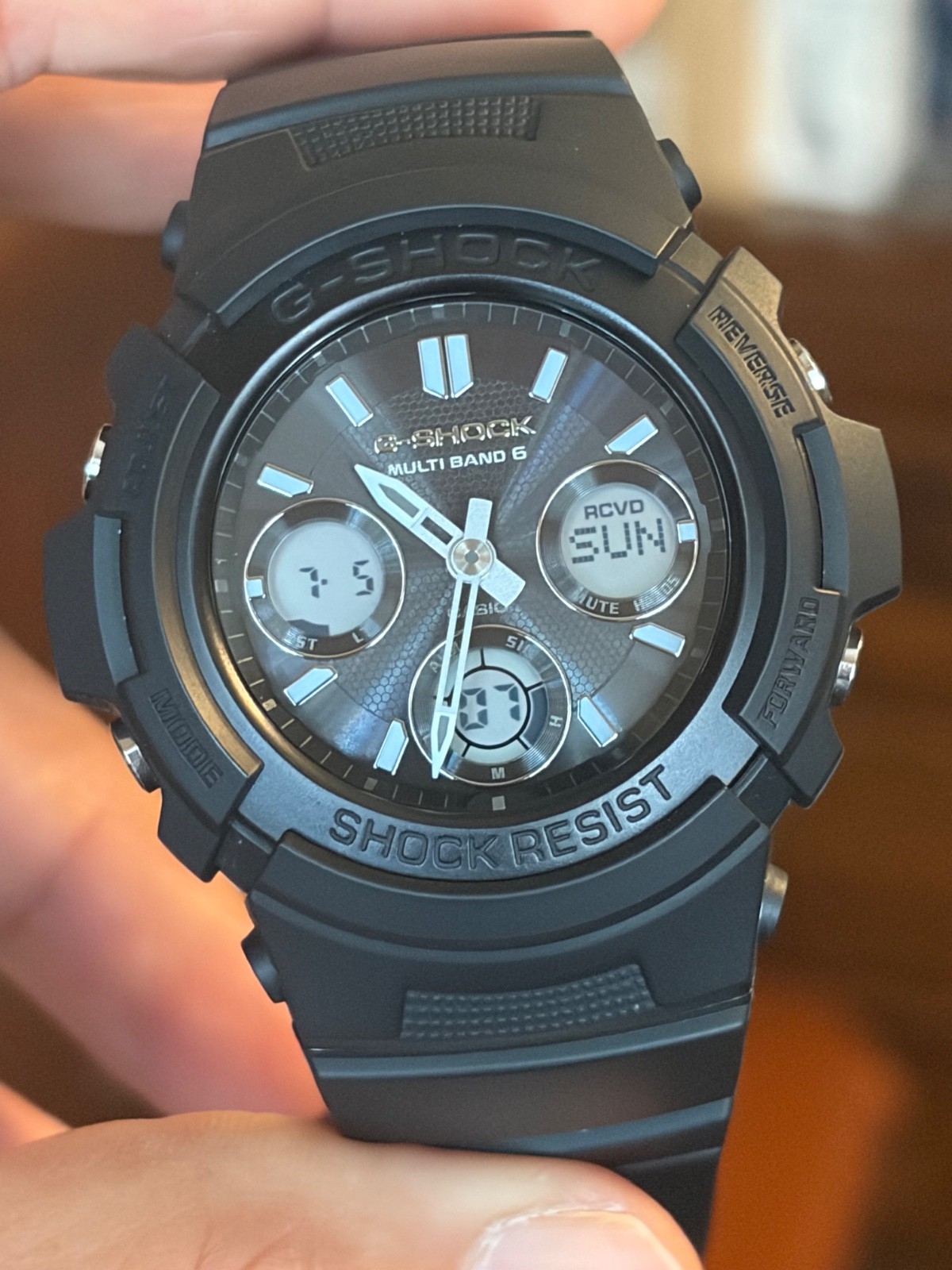 CASIO G-SHOCK AWG-M100FP-1A1JR FIRE PACKAGE `26 Limited Analog Digital Men Watch