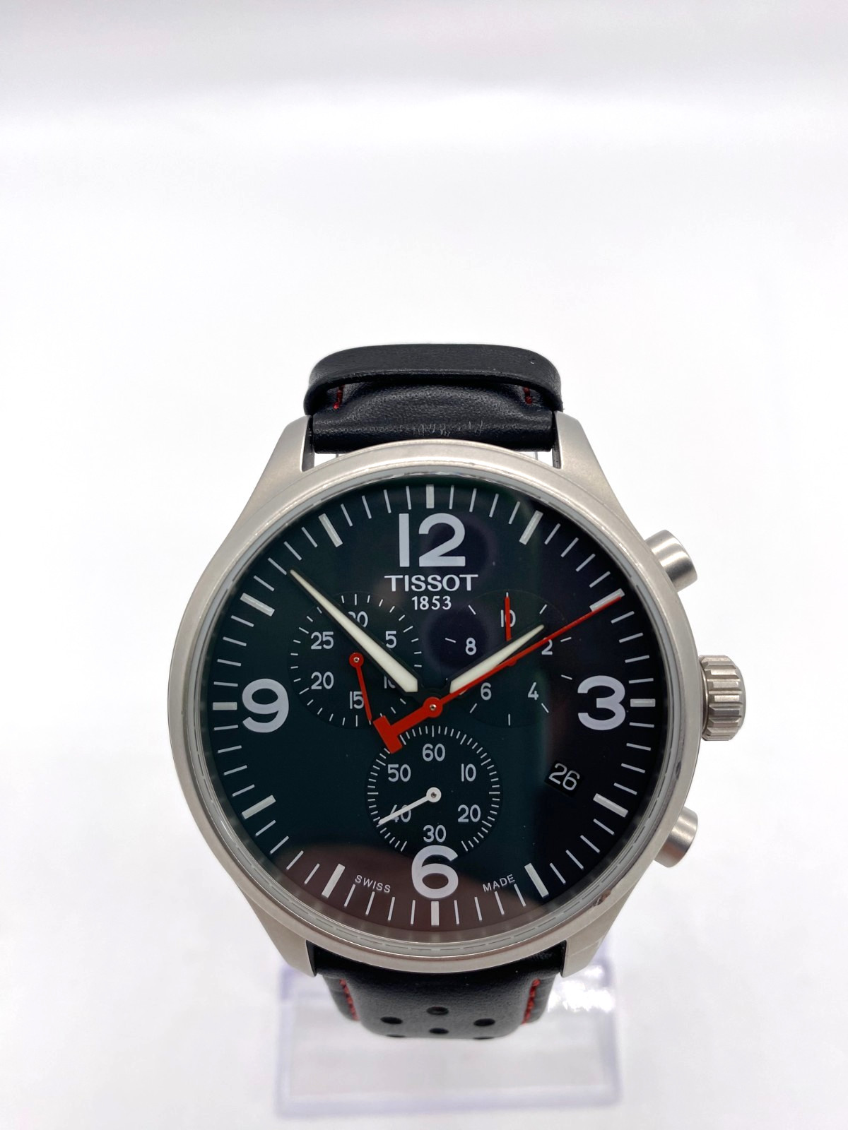 Tissot Chrono XL Black Dial Red Accent Men’s Watch T1166171605702