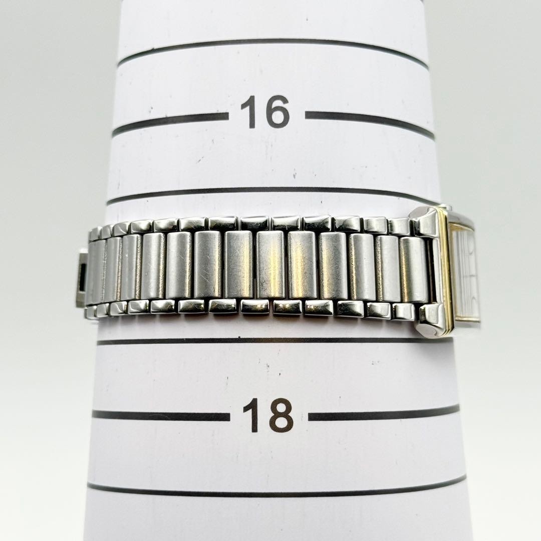 condition working Saint Laurent Watch Quartz Square White Dial Business