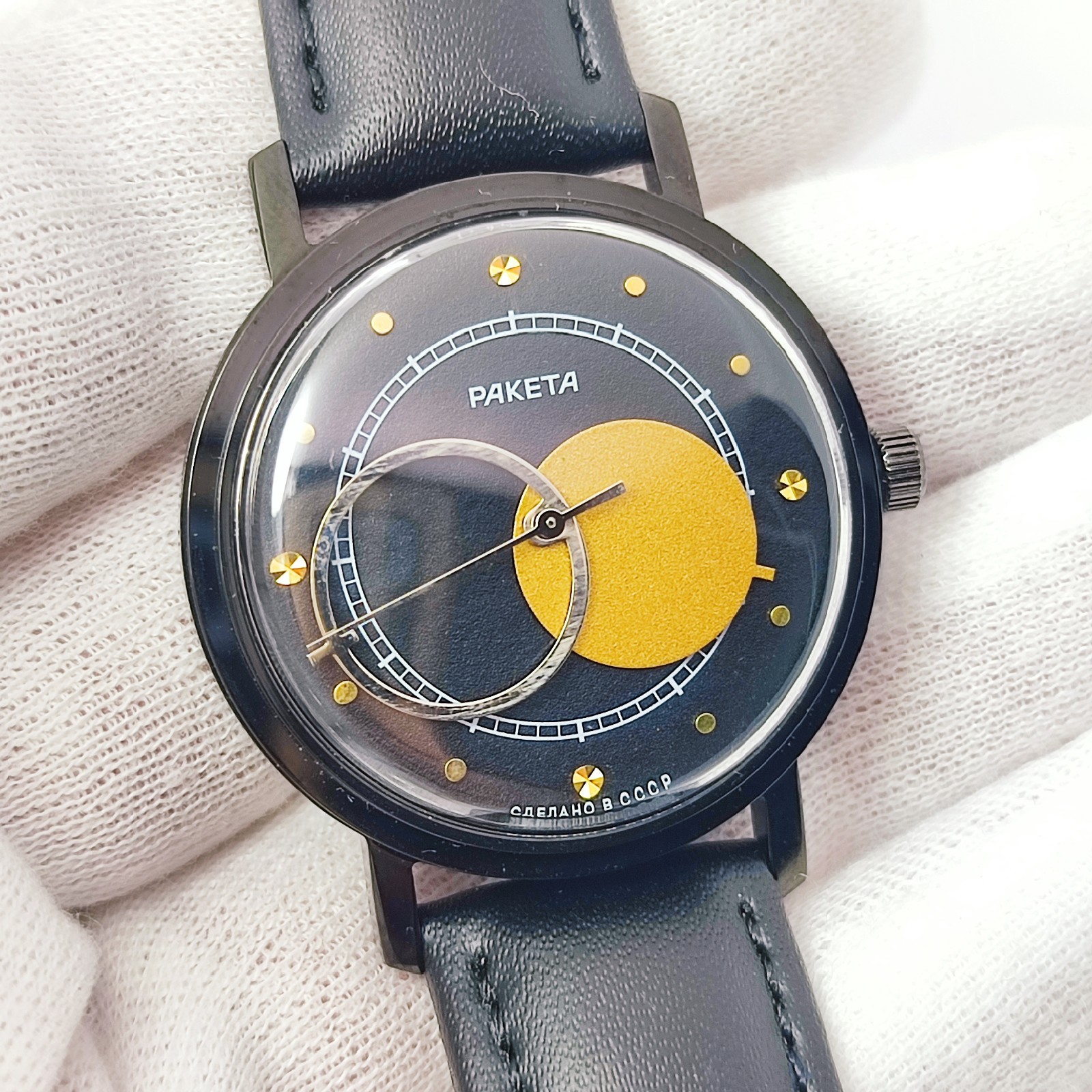 ⭐Vintage Soviet watch Raketa Copernicus mechanical 2609.HA 18 jew. made in USSR