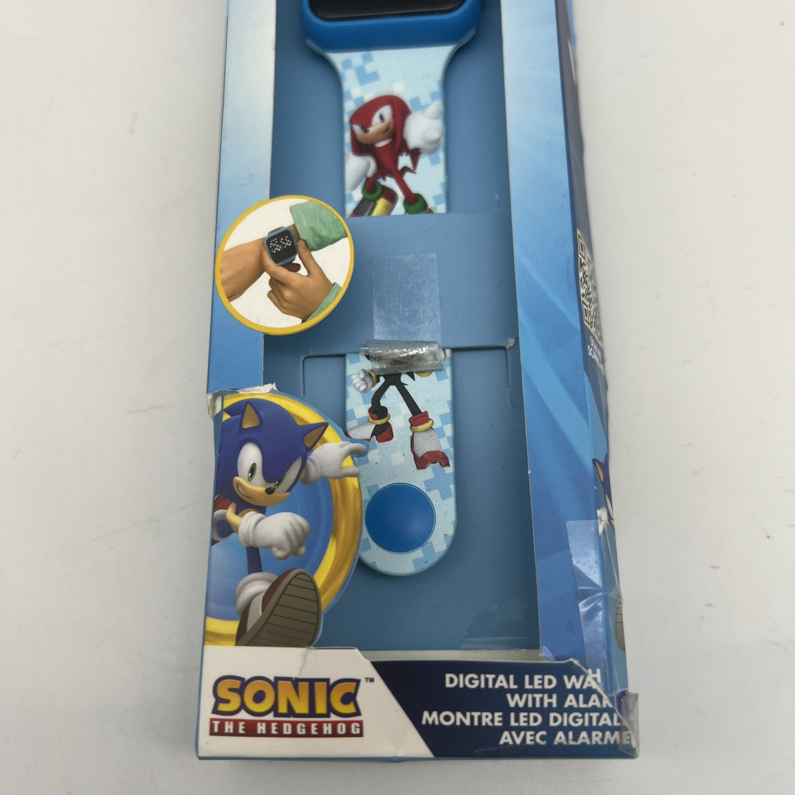 Lexibook Sonic the Hedgehog LED Digital Kids Watch – Multicolour – DMW060SN