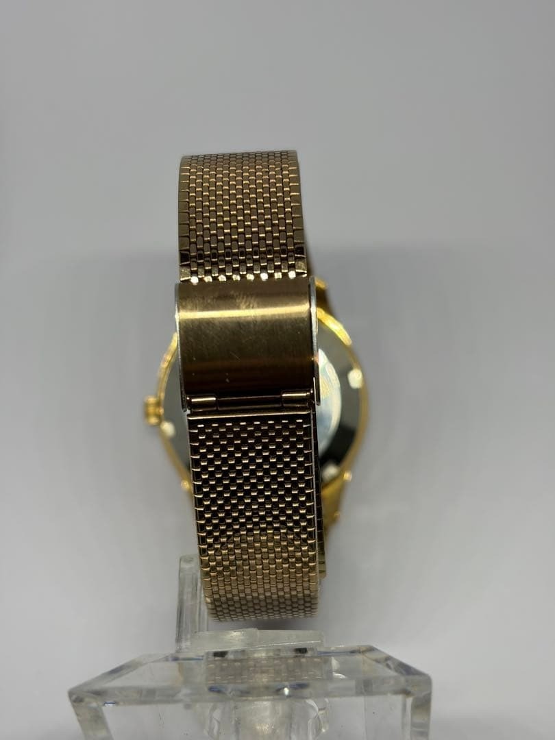 ORIENT STAR EW00 A0 Automatic Watch Men’s Power Reserve Gold Dial Case Working