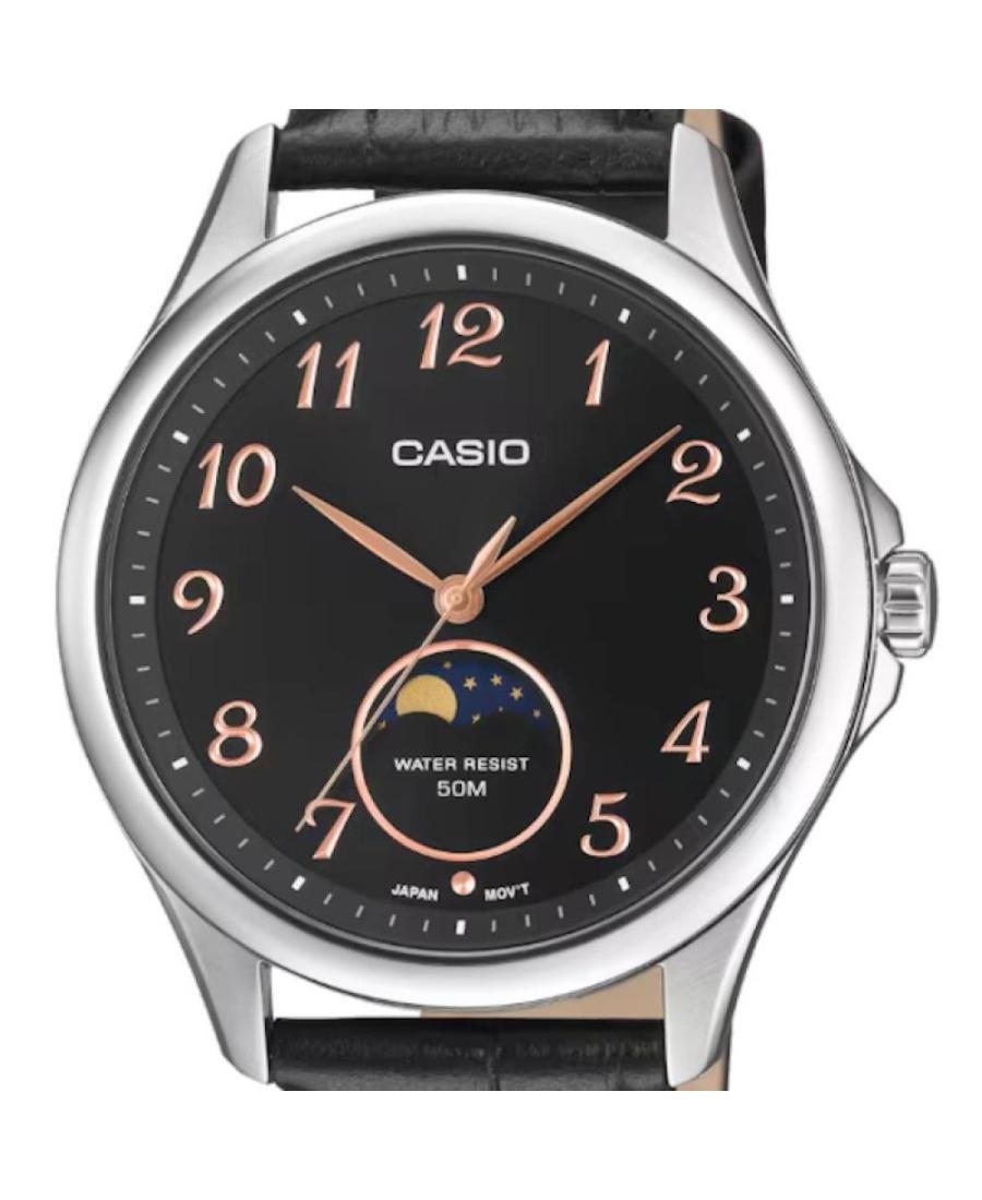 CASIO Men Analog Quartz Casual Watch Classic Dress Black Dial Waterproof Round S