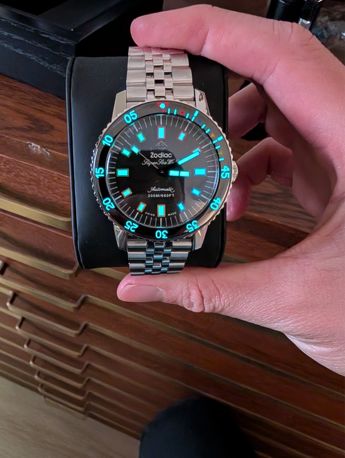 New Zodiac eBay Super Sea Wolf Automatic ZO9311 Limited Edition of 300