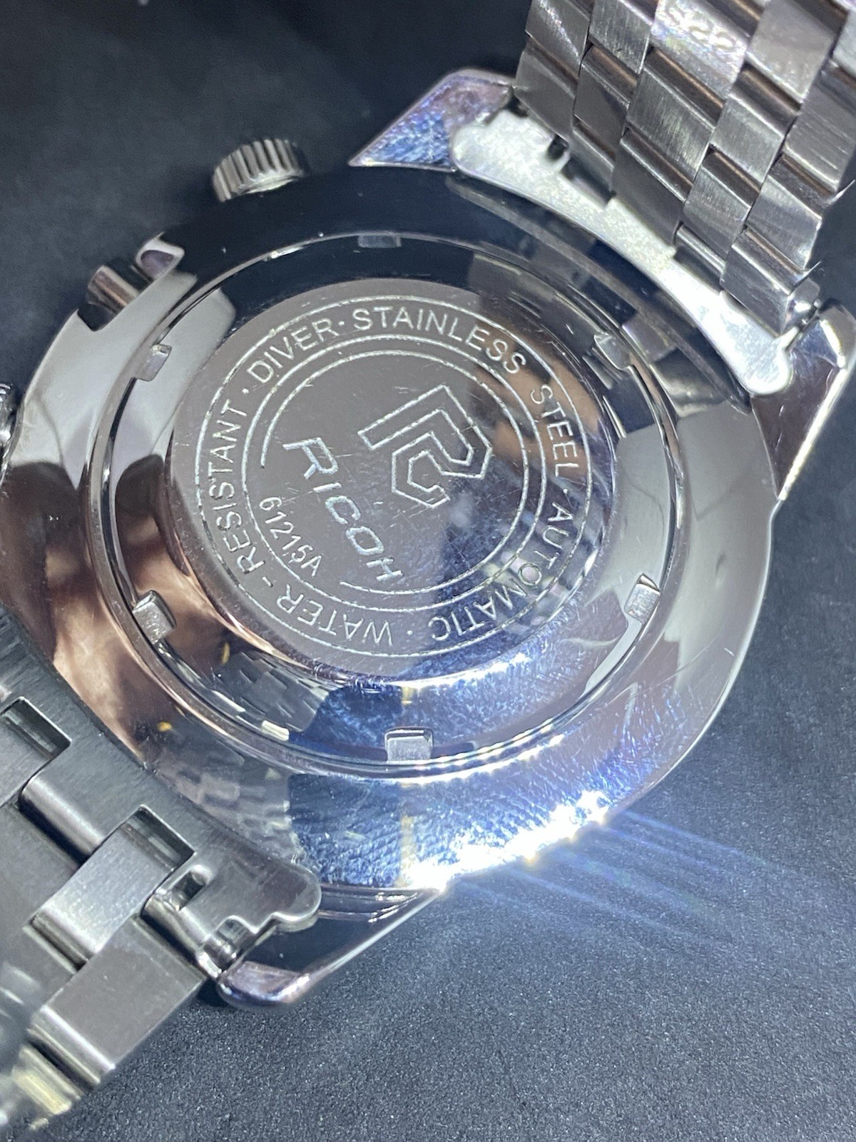Ricoh World Timer GMT Sports Automatic Mens Wrist Watch