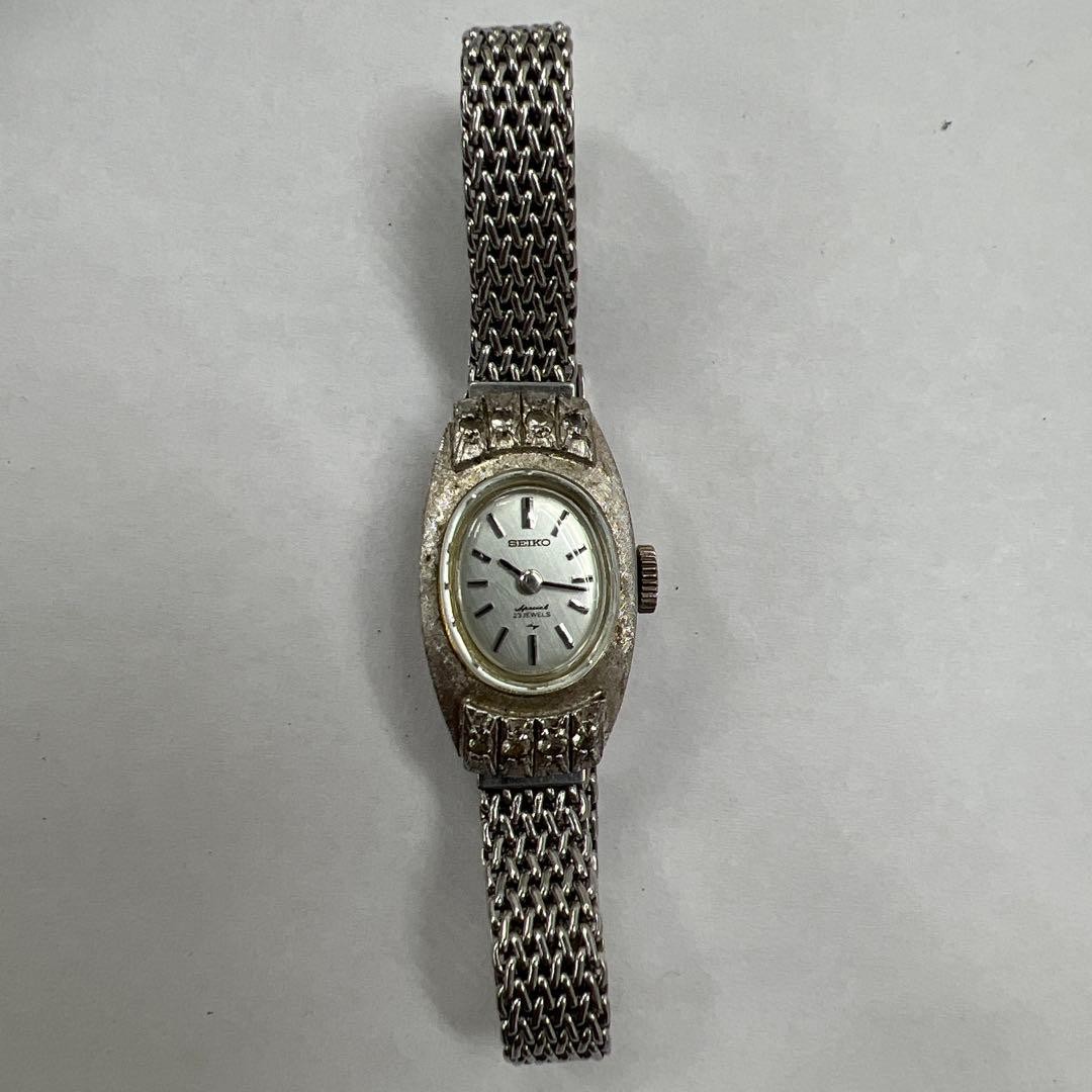 SEIKO (Seiko) Hand-wound Antique Ladies’ Watch 1140-7060