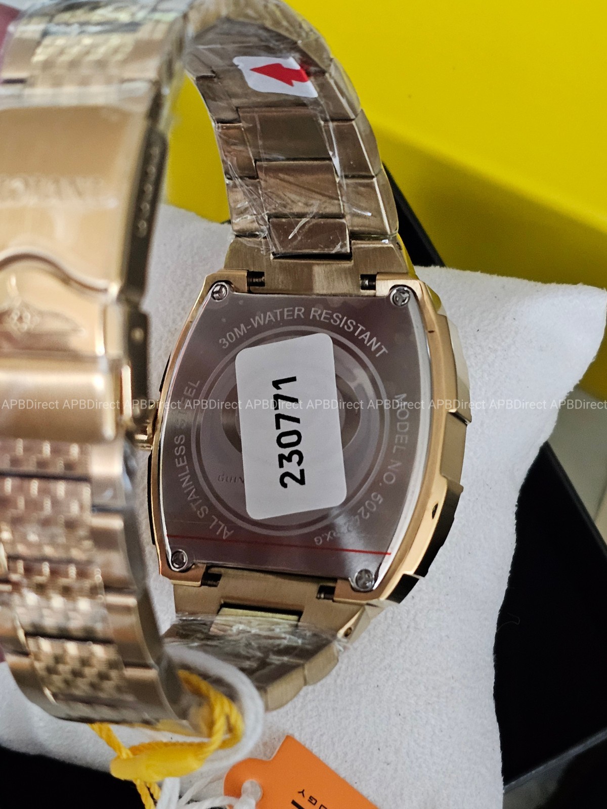 Invicta – S1 Rally – Gold Case & Bracelet Multifunction Quartz Mens Watch