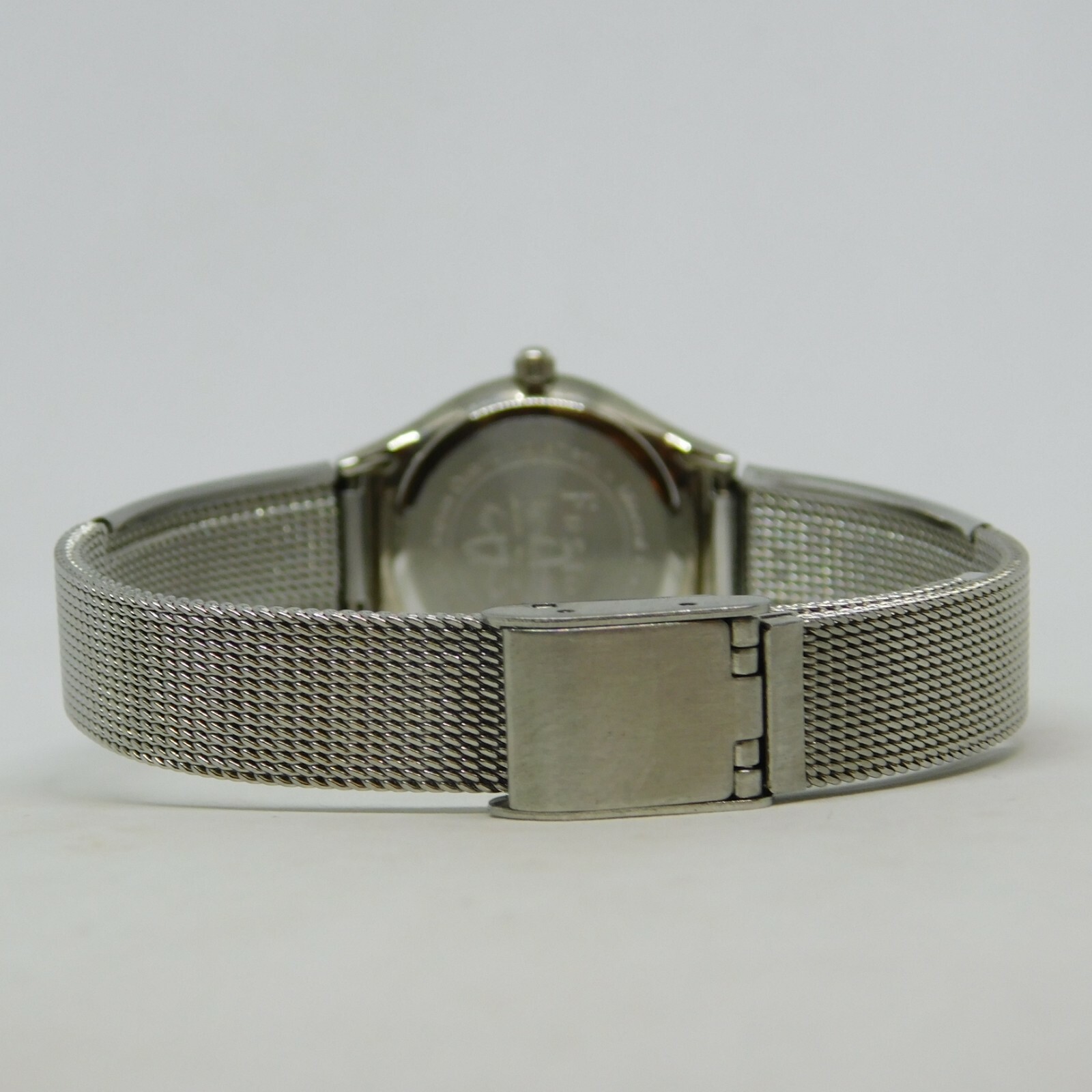 Fusion Mineral Crystal Silver Tone Quartz Analog Ladies Watch