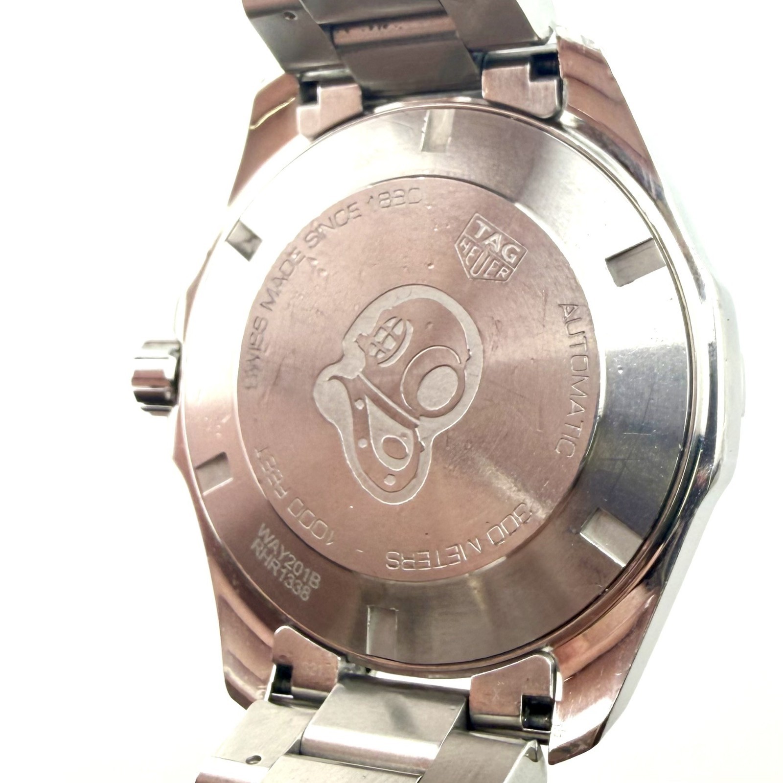 TAG HEUER AQUARACER CALILBRE 5 AUTOMATIC 43MM BLUE CERAMIC BEZEL REF: WAY201B
