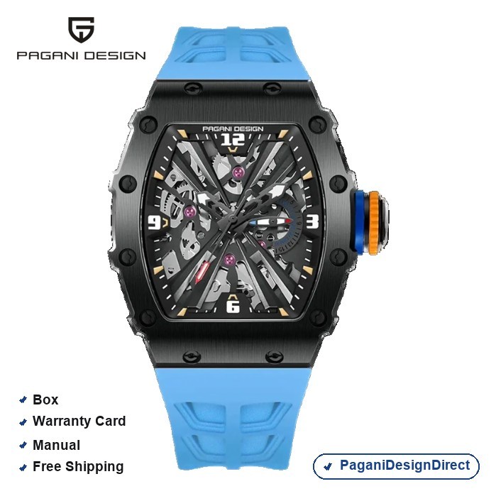 Pagani Design PD-1738 Blue Men Automatic Watch
