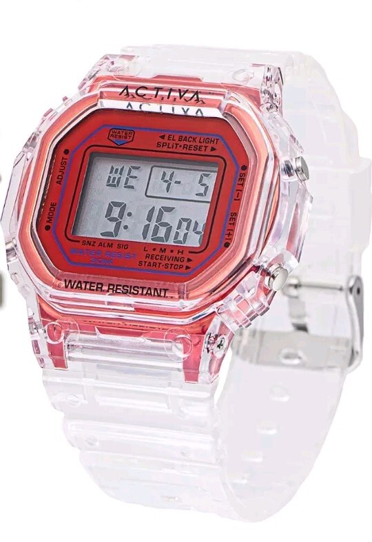 Invicta Men’s Watch Shock Resistant Clear Red, ACW424-009 Superb