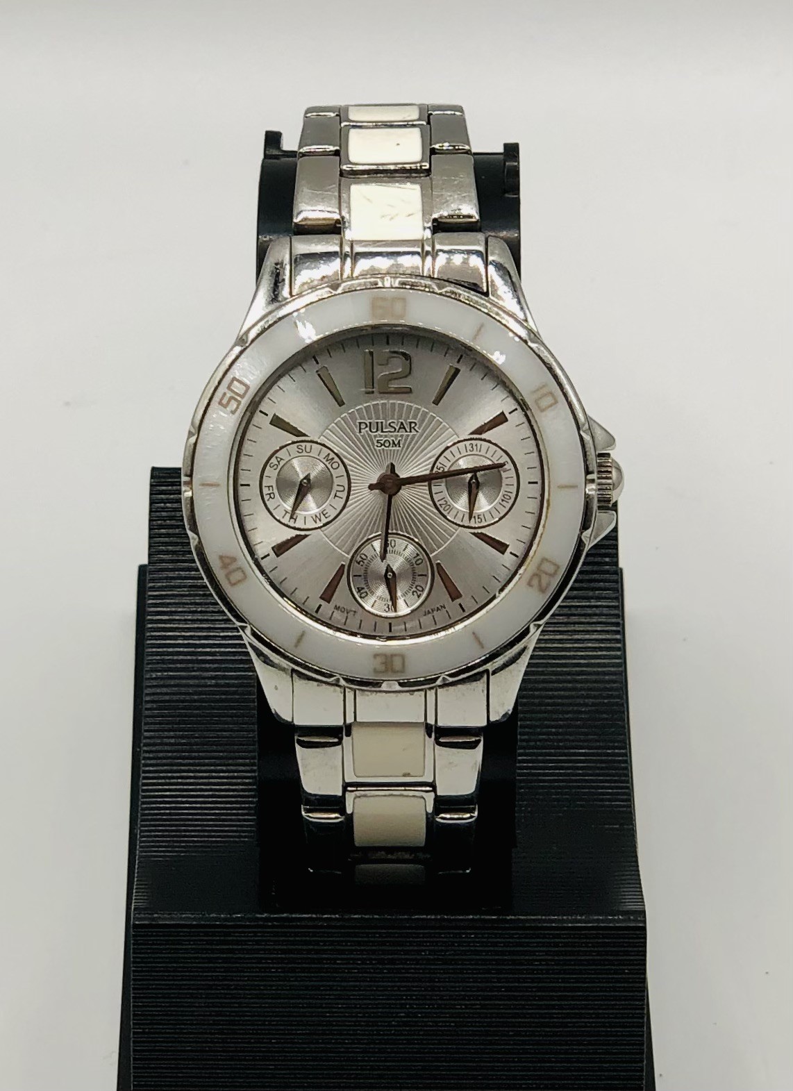 Pulsar by Seiko VD75-X014 Women’s Multifunction Watch ~New Battery ?✅